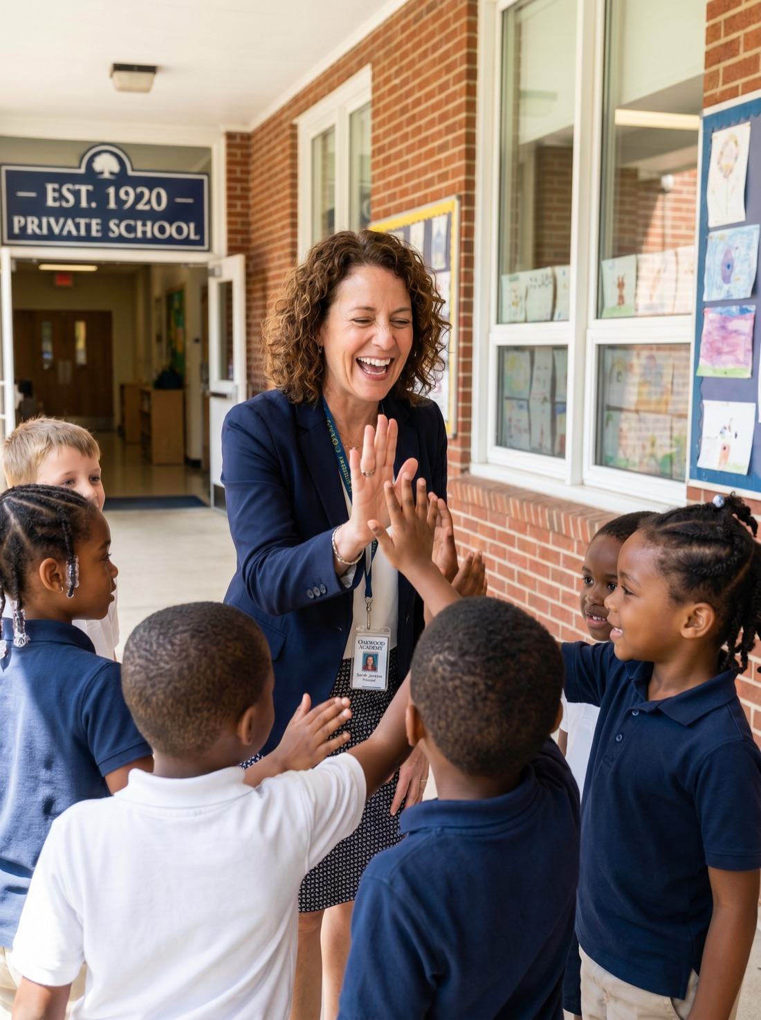 A private school administrator